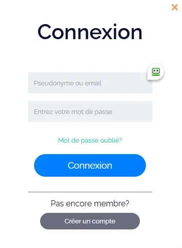 Inicio de sesión de los miembros de Boo Casino