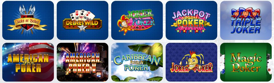 Video Poker BOO CASINO