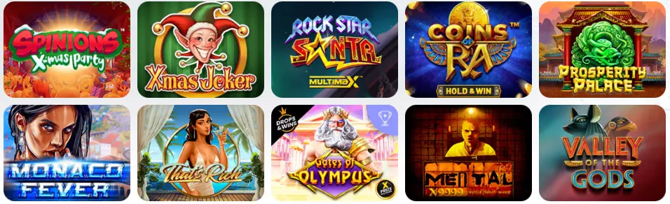 BOO CASINO Tragamonedas clásicas